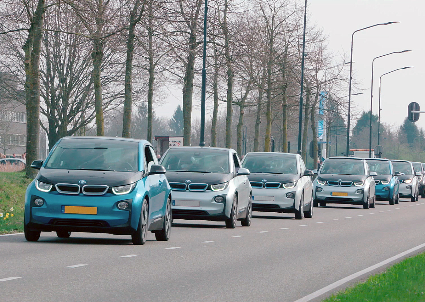 New world record for longest parade of electric vehicles in The