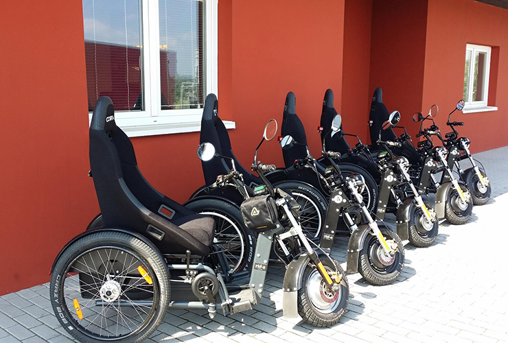 Fast and innovative electric wheelchair RIDe thepack.news THE PACK