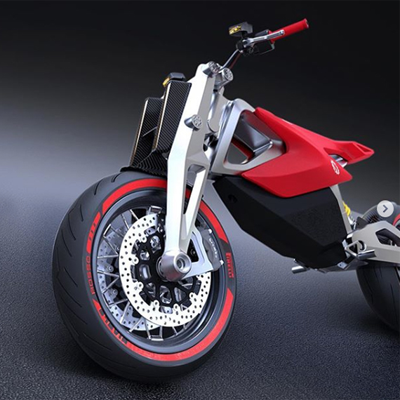 Electric Motorcycles News - Nito N4 Concept Electric Urban Motard