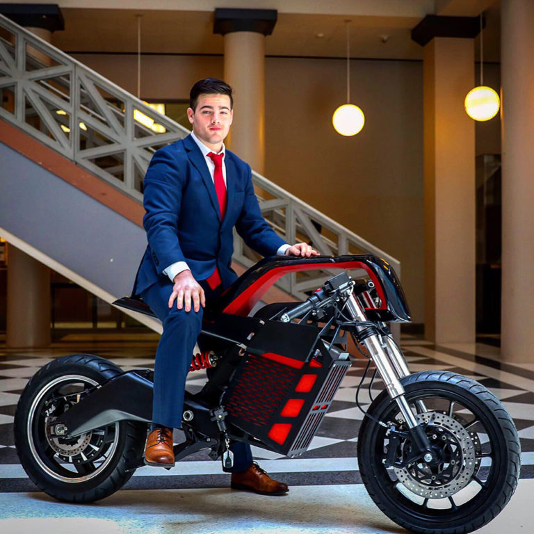 Maya designed and built by Josh Probst | Electric Motorcycles News