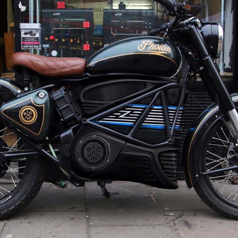 Photon electric classic motorcycle | electric motorcycles news