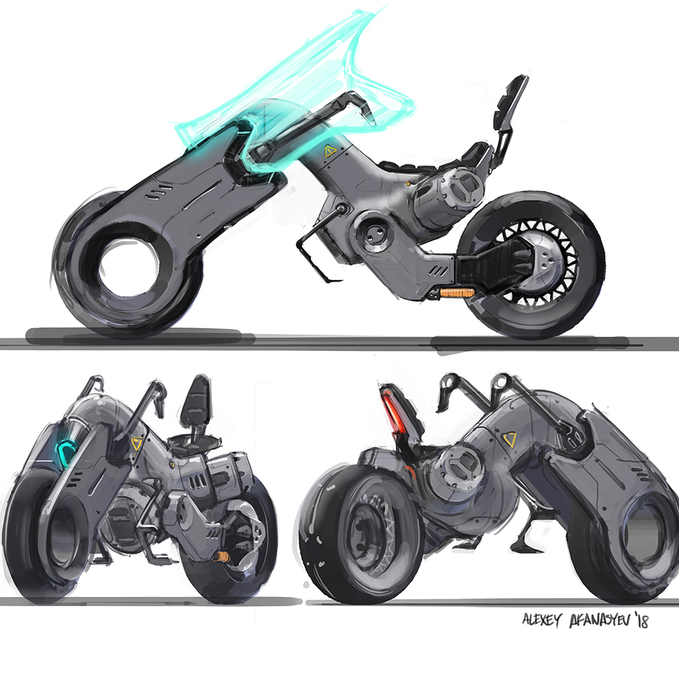 Designer for hire | Alexey Afanasyev | Electric Motorcycles News