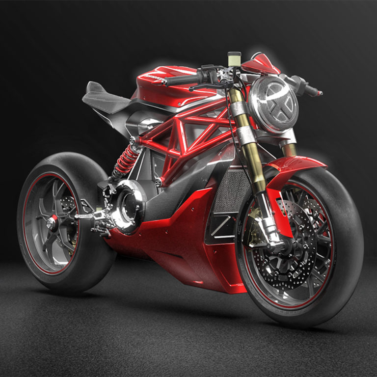 Allessandro Lupo | Ducati Monster Electric Concept