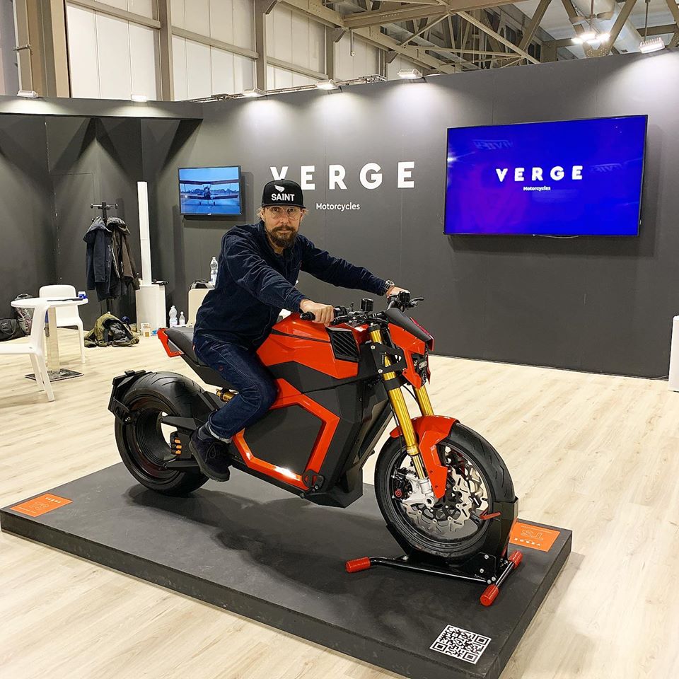 Электромотоцикл RMK e2 Verge Motorcycles