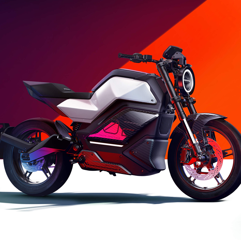 NIU electric motorcycle RQi | CES 2020 | Electric Motorcycles News