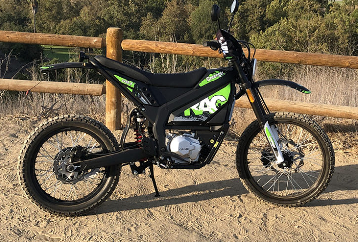 greenger electric dirt bike