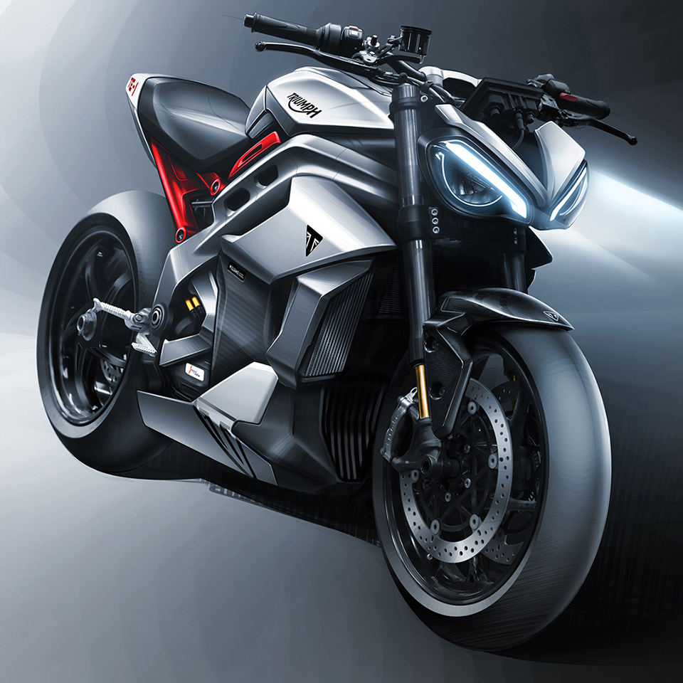 Project Triumph TE-1 - THE PACK - Electric Motorcycles News