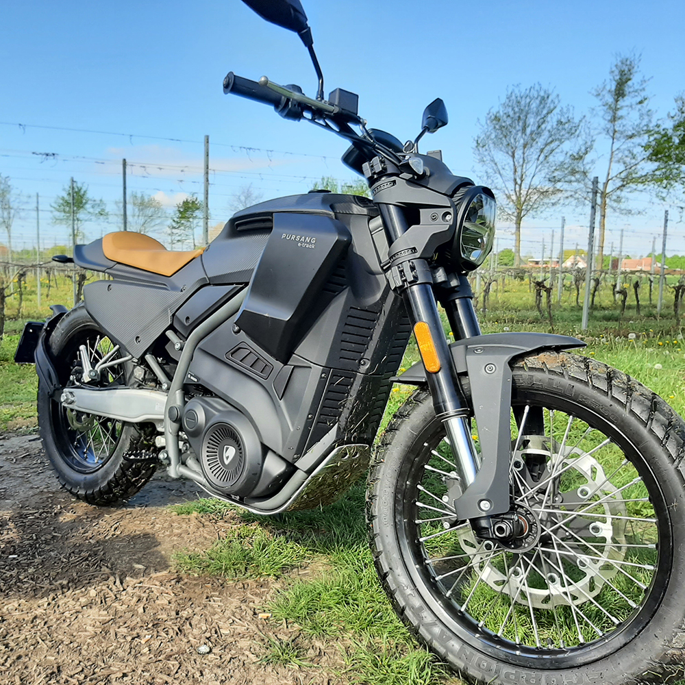 e-track | Pursang Motorcycles | THE PACK | Guy Salens | Electric Motorcycles News