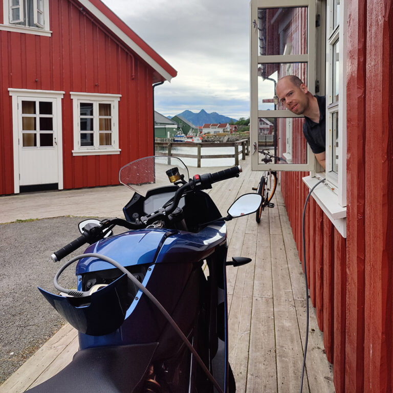 Sebastian Goess - Zero Motorcycles - THE PACK - Electric motorcycle traveling