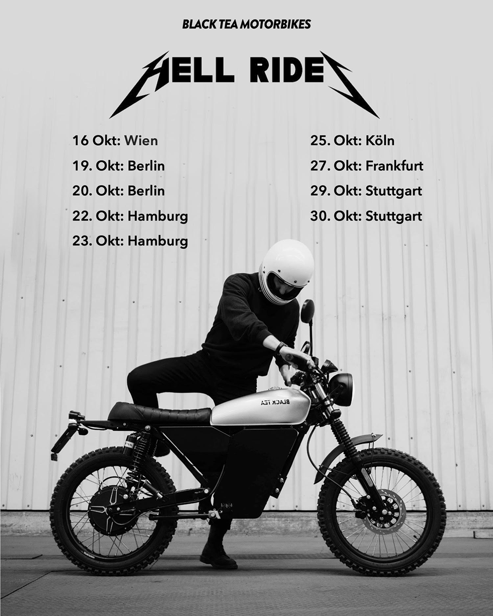 Black Tea Motorbikes Road Show through Germany & Austria thepack.news