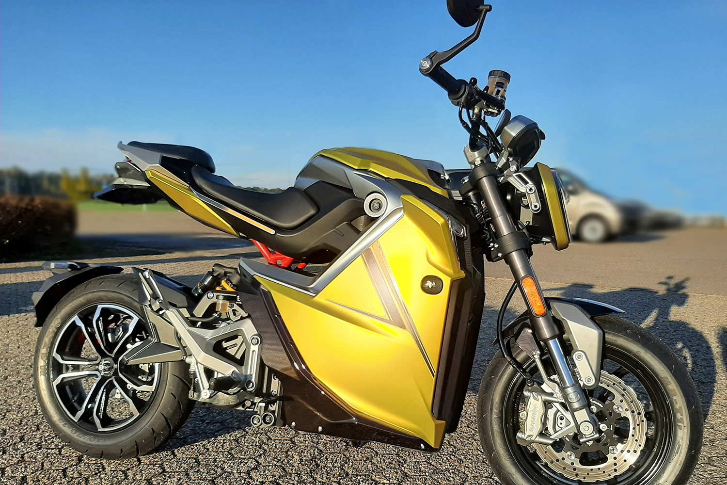 The ottobike Group presents their ovaobike street electric motorbike ...