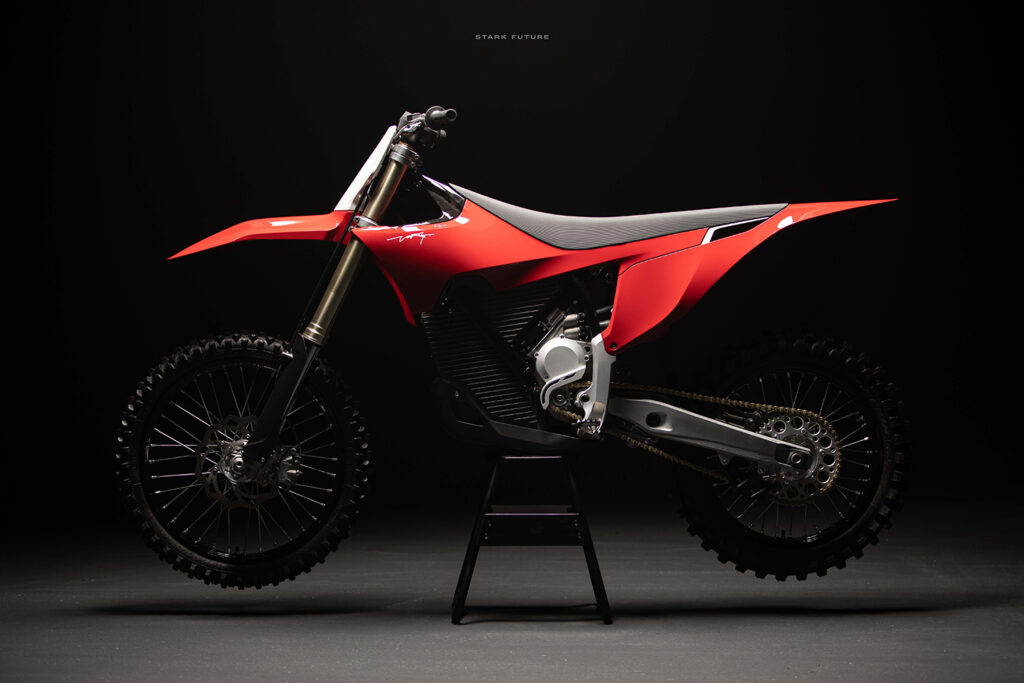 The World's Most Powerful Electric Dirt Bike // 2023 Stark Varg ALPHA First  Ride 