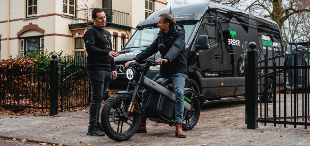 BREKR Test ride The Netherlands - Belgium - THE PACK - Electric Motorcycle News