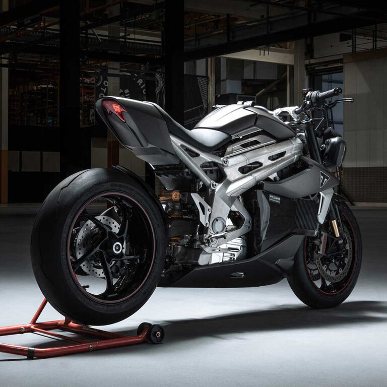Triumph TE-1 - THE PACK - Electric Motorcycle News