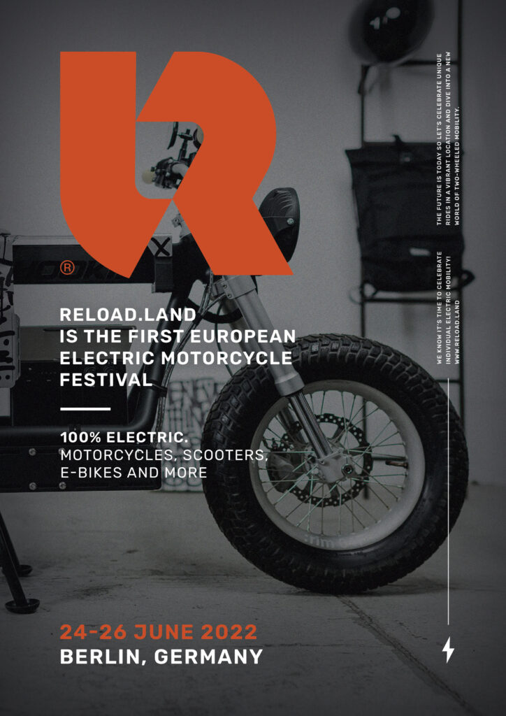 Reload Festival Berlin - THE PACK - Electric Motorcycle News