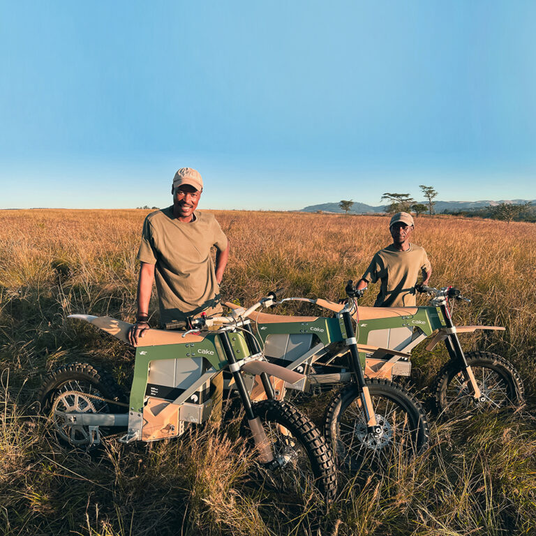 CAKE Anti-poaching - THE PACK - Electric Motorcycle News
