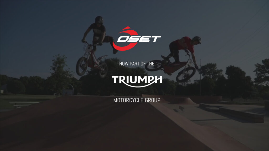 Triumph Motorcycles - Oset Bikes - THE PACK - Electric Motorcycle News