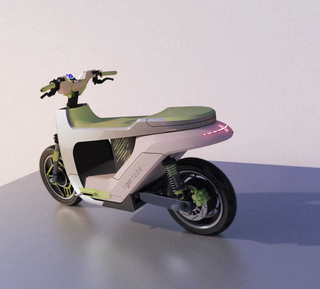 Automotive and Transport Design at Coventry University - THE PACK - Electric Motorcycle News