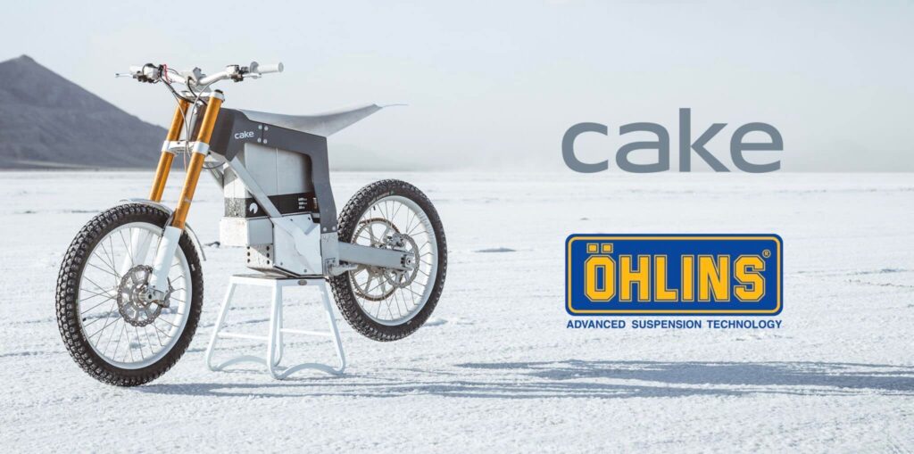 Ride CAKE - Ohlins - THE PACK - Electric Motorcycle News