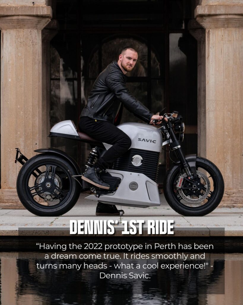Savic Motorcycles - Dennis Savic - THE PACK - Electric Motorcycle News