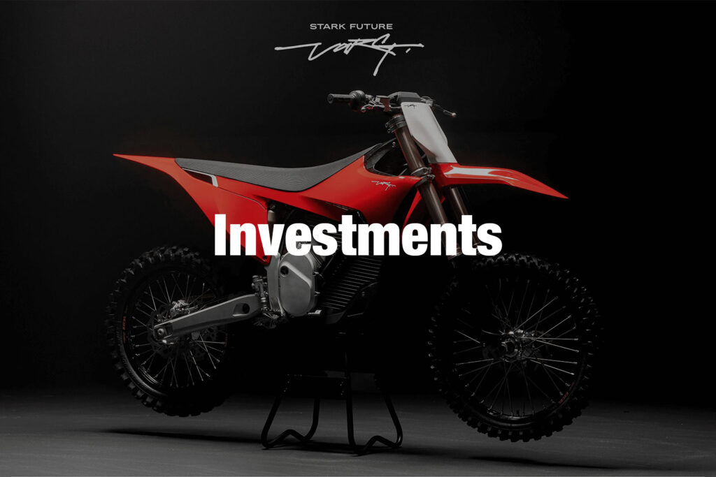 Investments - THE PACK - Electric Motorcycle News