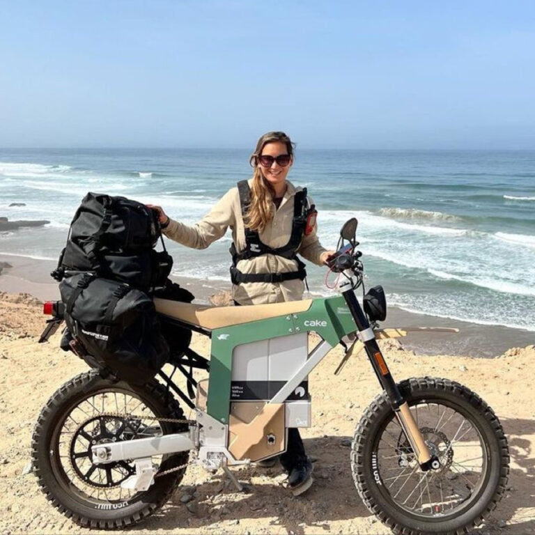 Sinje Gottwald - Africa Road Trip - Electric Travel - THE PACK - Electric Motorcycle News