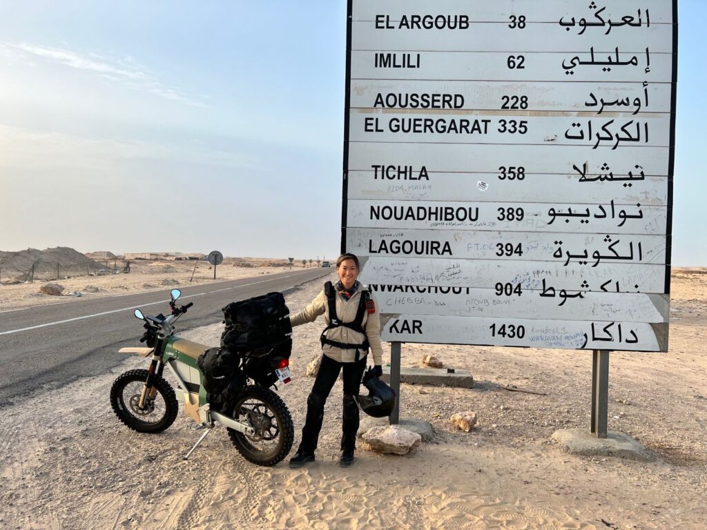 Sinje Gottwald - Africa Road Trip - Electric Travel - THE PACK - Electric Motorcycle News