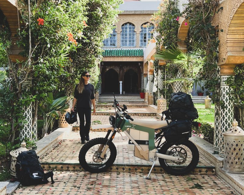 Sinje Gottwald - Africa Road Trip - Electric Travel - THE PACK - Electric Motorcycle News