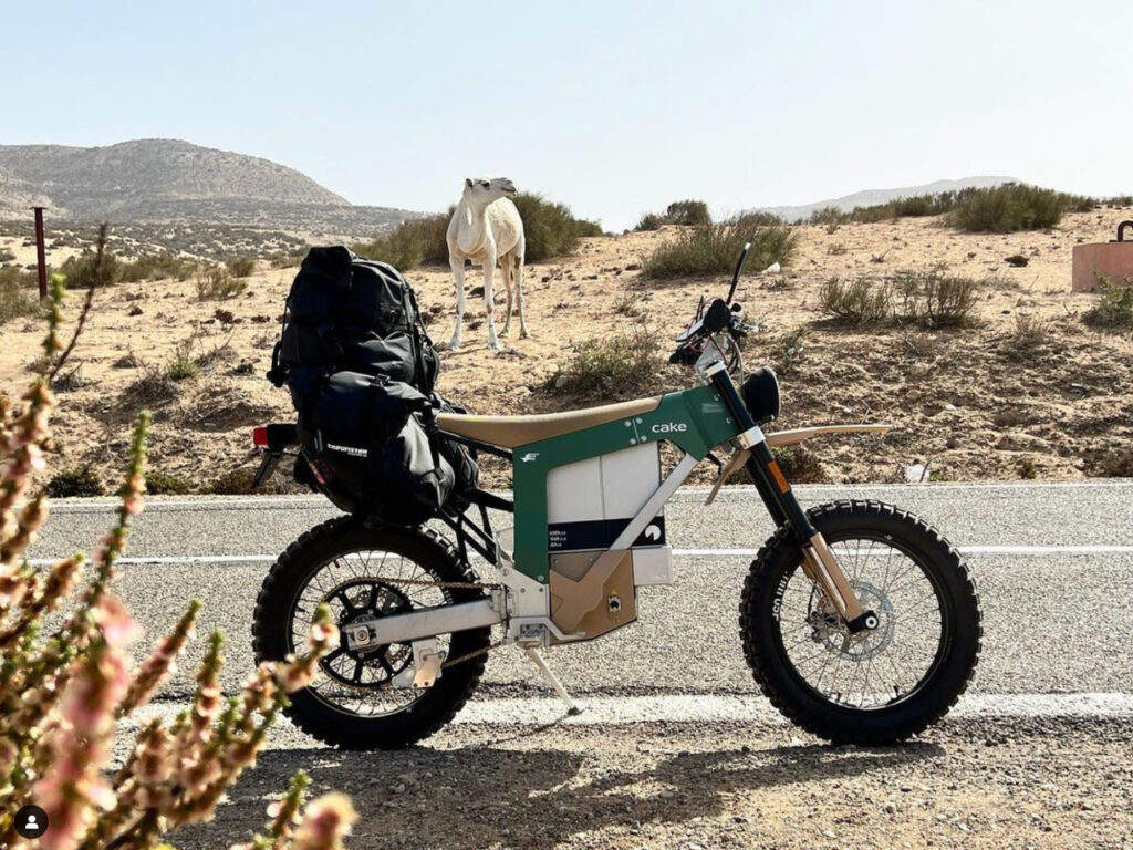Sinje Gottwald - Africa Road Trip - Electric Travel - THE PACK - Electric Motorcycle News