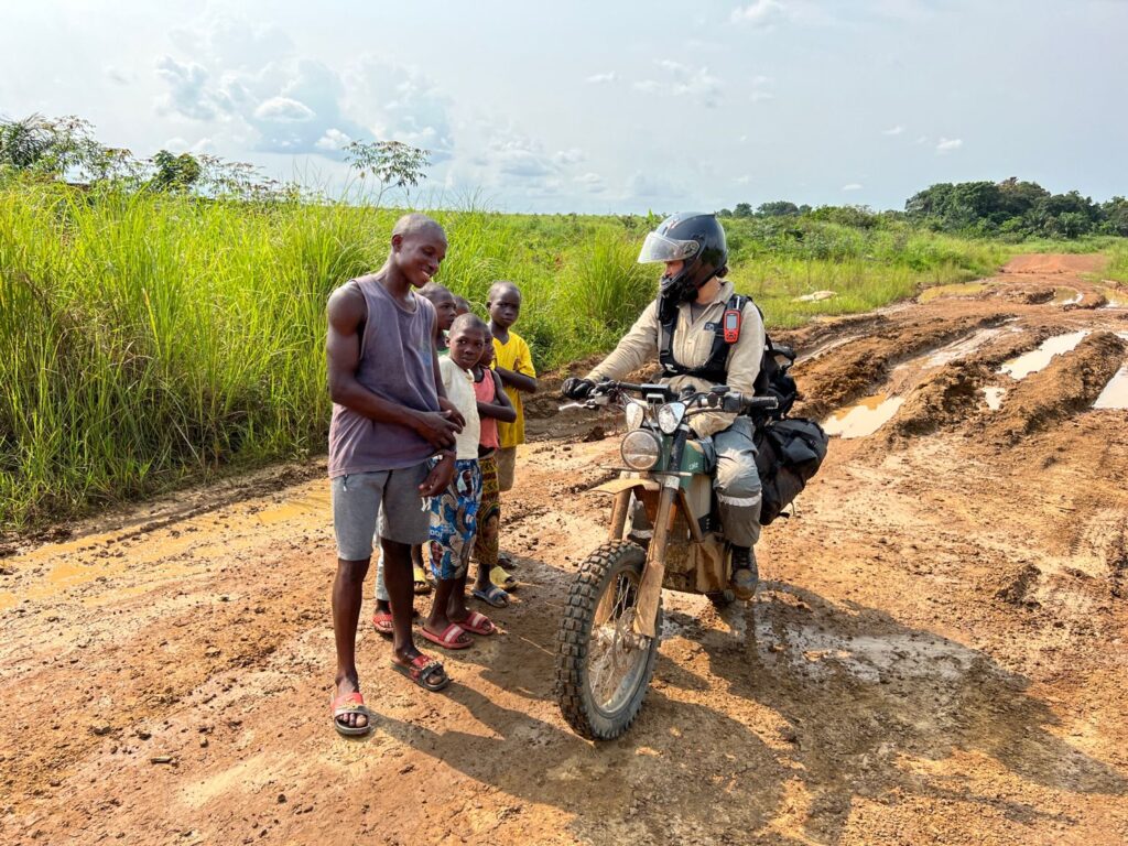 Sinje Gottwald is crossing the African Continent on a Kalk AP - THE PACK - Electric Motorcycle News