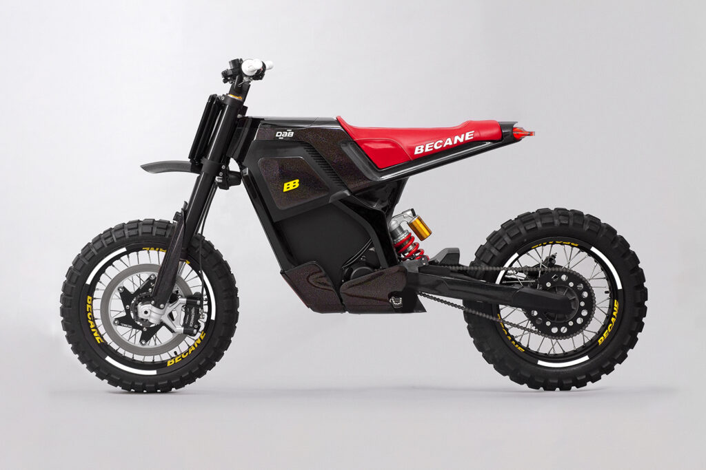 Collab Dab Motors - Becane - THEPACK - Electric Motorcycle News