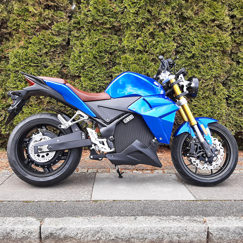 Evoke Electric Motorcycles Denmark - THE PACK - Electric Motorcycle News