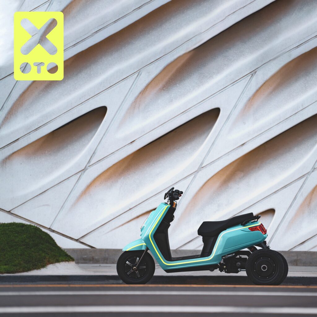 XOTO - 3 wheeled electric vehicle - THE PACK - Electric Motorcycle News