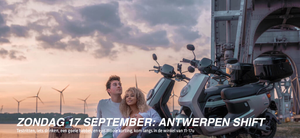 Antwerpen Shift 2023 - NIU Antwerpen - THE PACK - Electric Motorcycle News