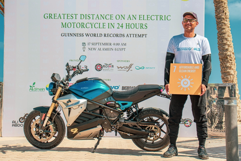 COP28 - Ali Abdo - Climate Change - THE PACK - Electric Motorcycle News