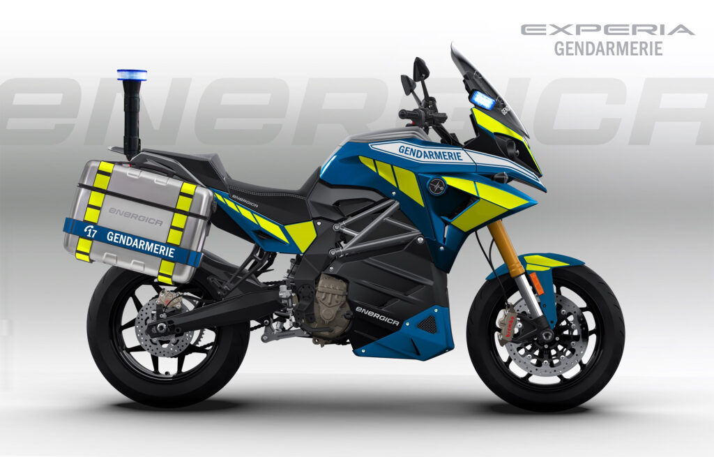 Energica Motor - Police - Gendarmerie - France - THE PACK - Electric Motorcycle News