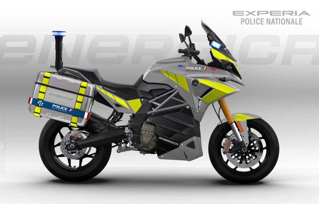 Energica Motor has been selected by French Government for its range of  electric motorbikes
