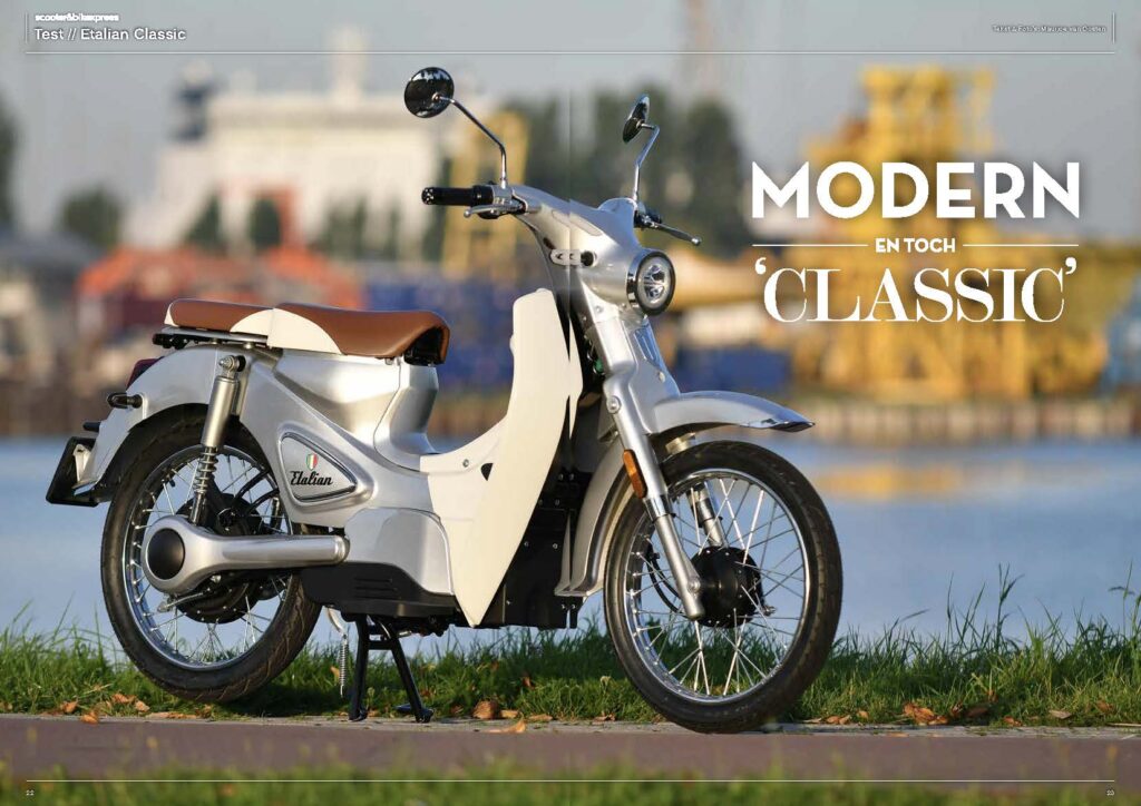 Etalian Classic - Electric Motorbikes Nederland - THE PACK - Electric Motorcycle News