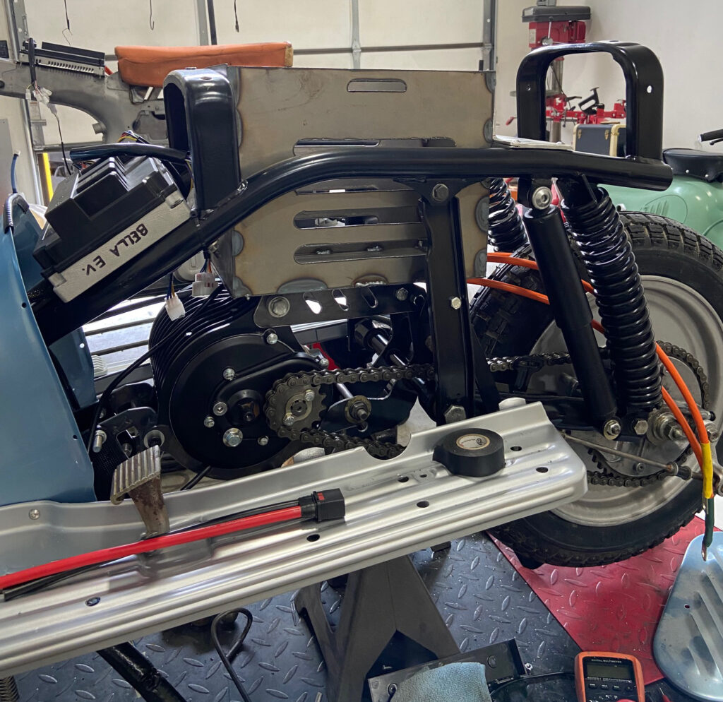 Moto Design Garage - Zundapp Bella 154 retrofit - THE PACK - Electric Motorcycle News