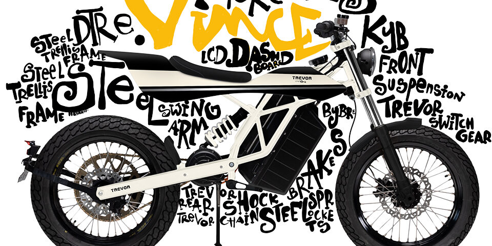 DTRe Vince - Trevor Motorcycles - THE PACK - Electric Motorcycle News