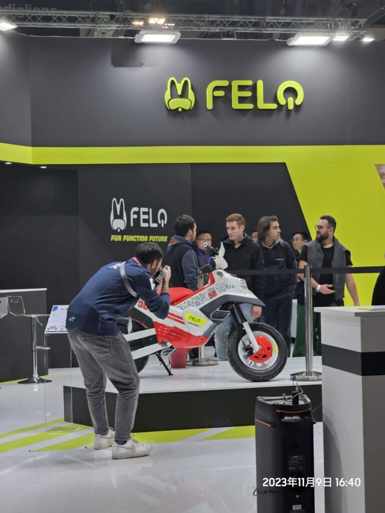 FELO - Eicma 2023 - THE PACK - Electric Motorcycle News