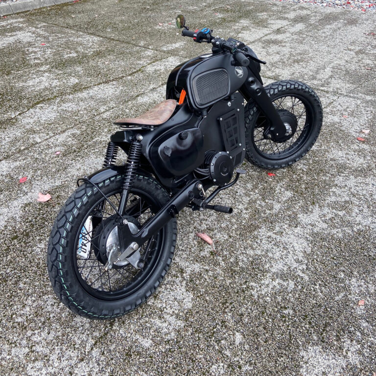Moto Design Garage Honda CA160 Retrofit - THE PACK - Electric Motorcycle News