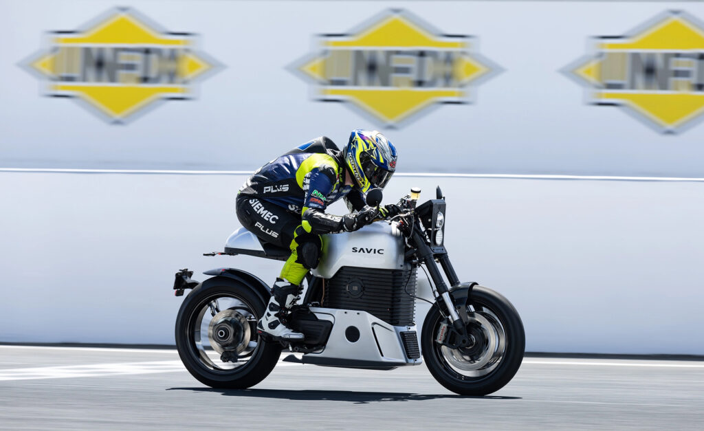 Savic Motorcycles - Testing at Phillip Island - THE PACK - Electric Motorcycle News