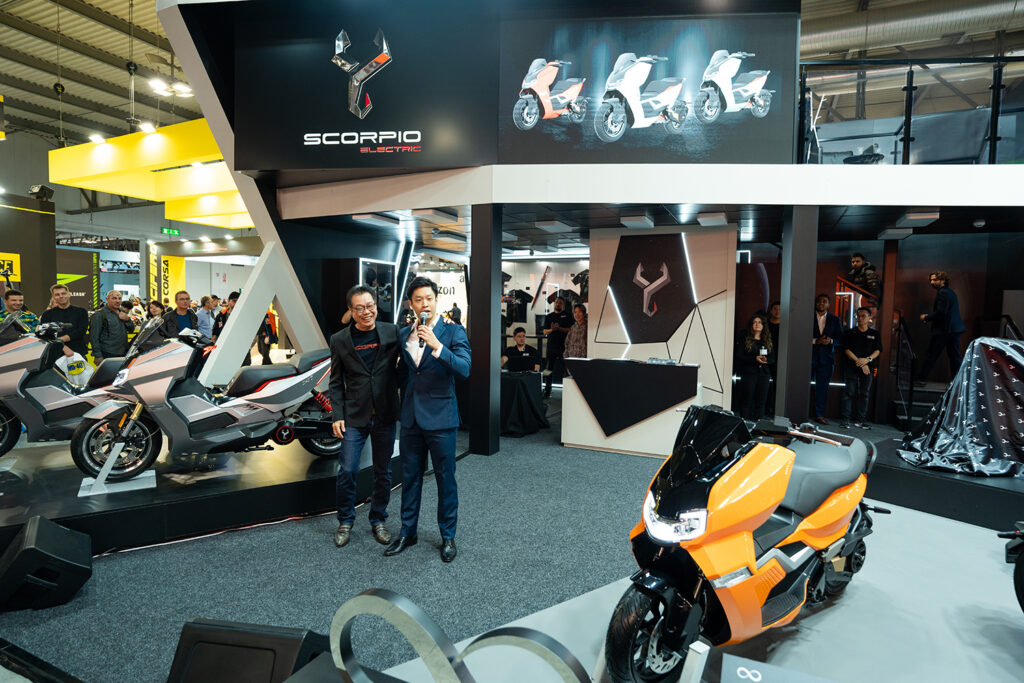 Scorpio Electric - Eicma 2023 - THE PACK - Electric Motorcycle News