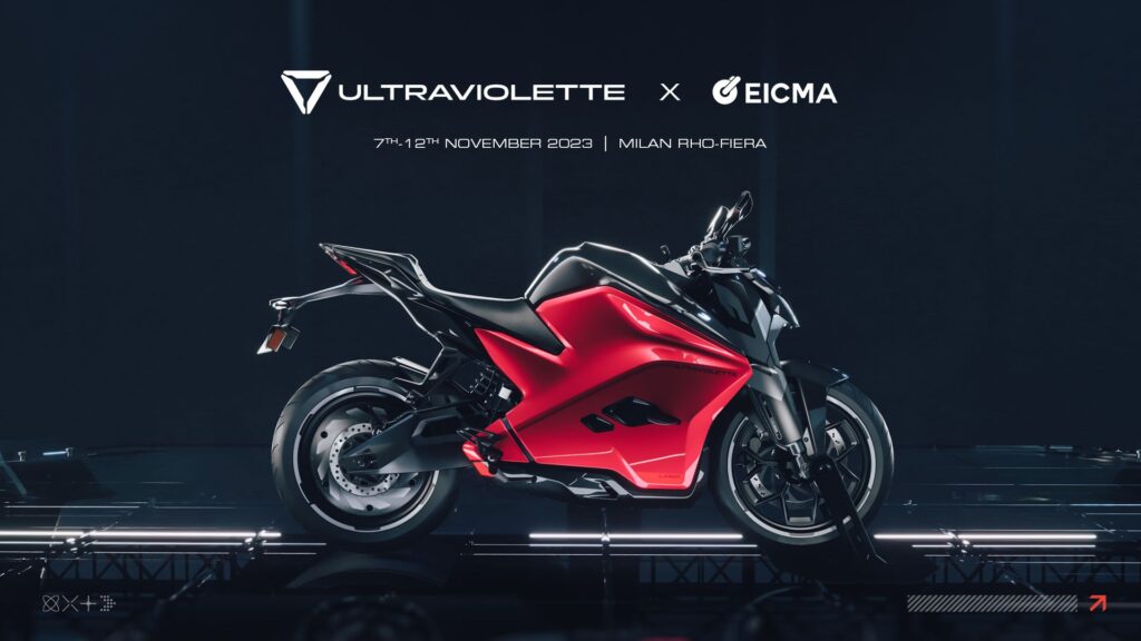 Ultraviolette F77 - EICMA 2023 - THE PACK - Electric Motorcycle News