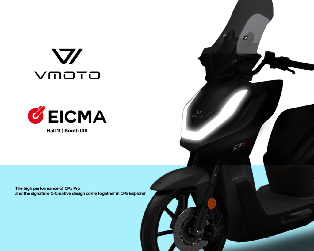 VMOTO - EICMA 2023 - THE PACK - Electric Motorcycle News