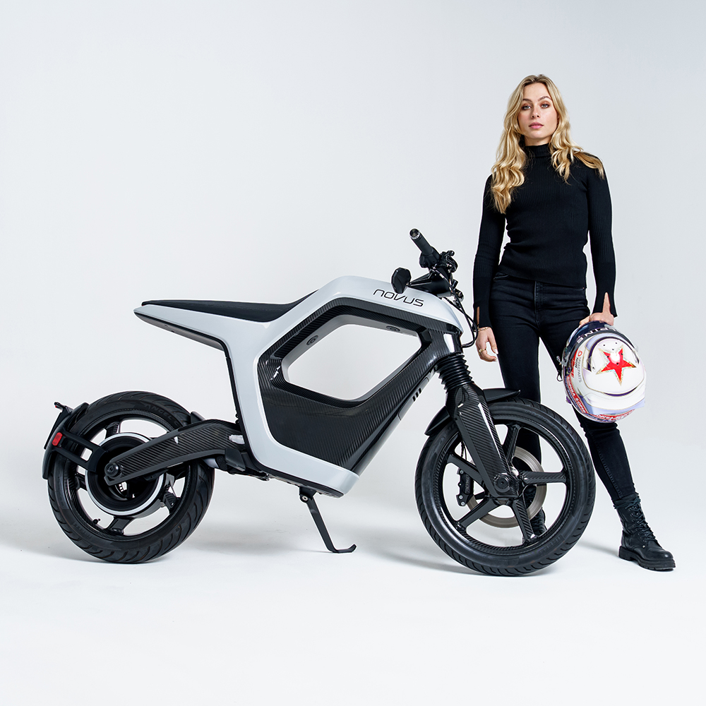 NOVUS - Sophia Flörsch - THE PACK - Electric Motorcycle News