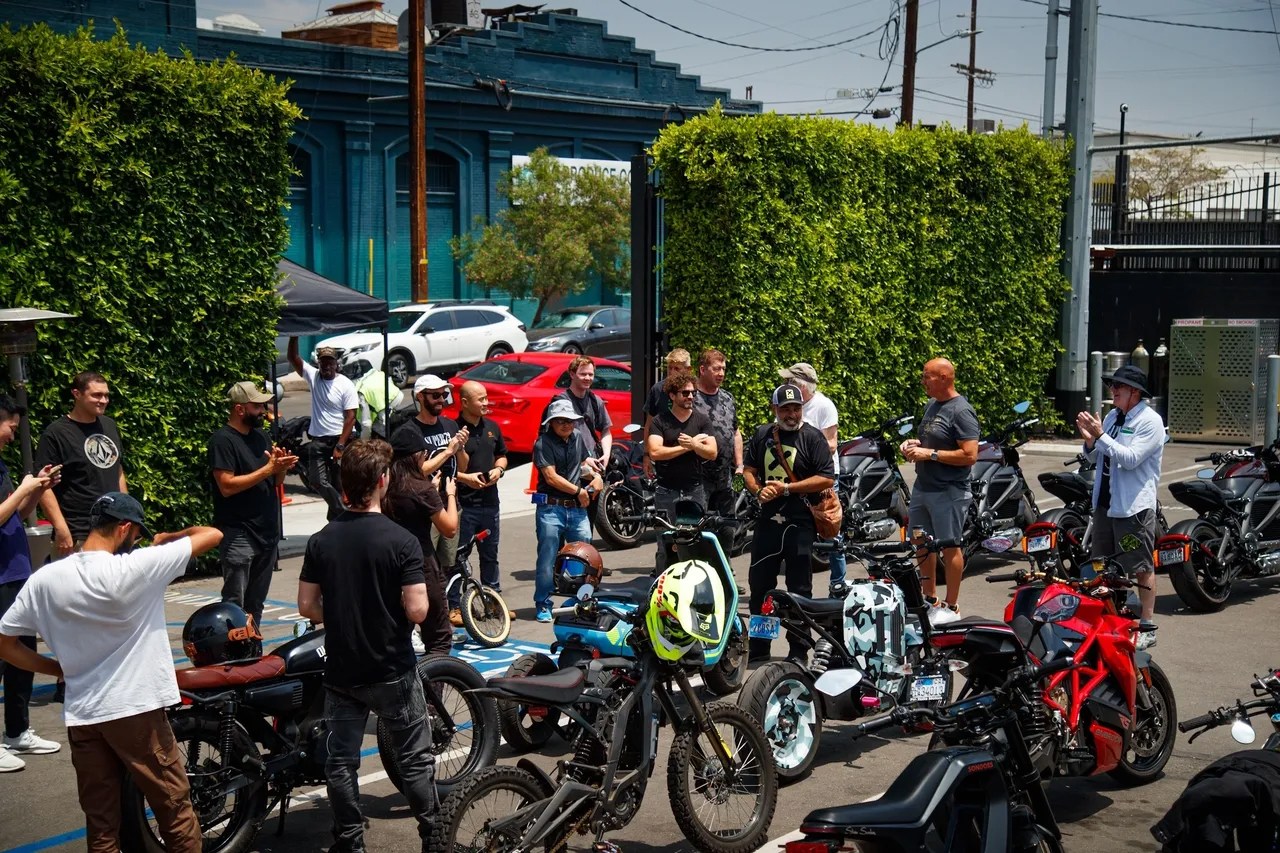 Monthly Los Angeles EVmoto meetup event at Bike Shed Moto Co - THE PACK - Electric Motorcycle News