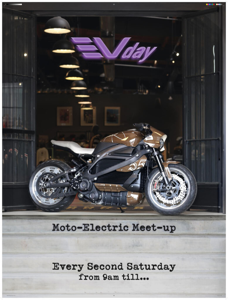 Monthly Los Angeles EVmoto meetup event at Bike Shed Moto Co - THE PACK - Electric Motorcycle News