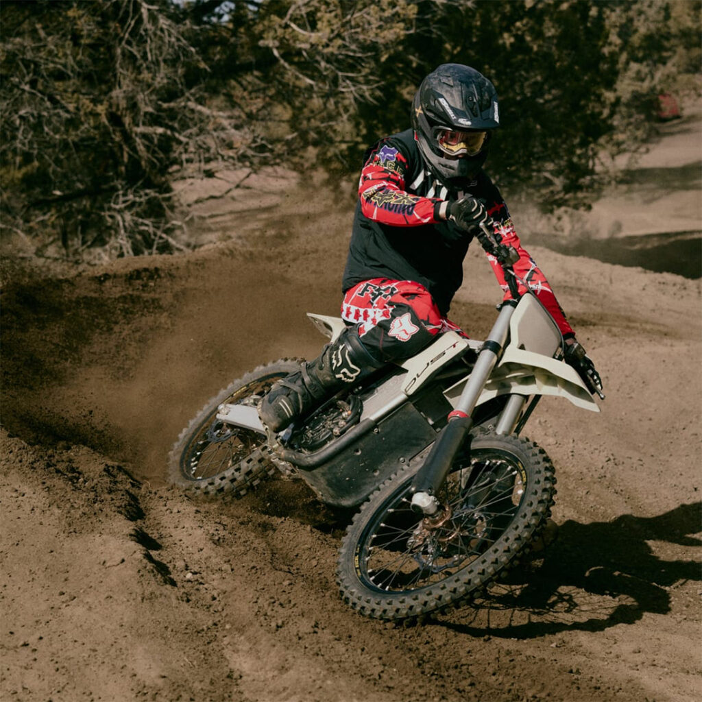 Dust Alpha_1 testing - THE PACK - Electric Motorcycle News